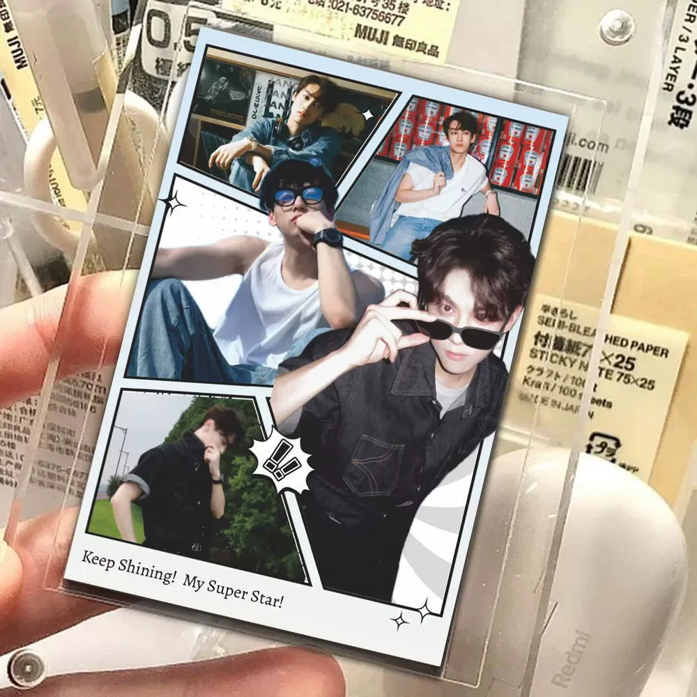 การ์ดรูปละครโทรทัศน์ Tian Xuning BL 'Revenged Love' จำนวน 16 ชิ้น - การ์ดสะสมโลโม่ของแฟนคลับ ชิ่งเฉิง นักแสดงชายหลัก ของขวัญสำหรับแฟนคลับ