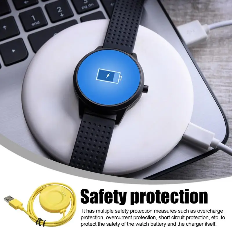 Orologio magnetico caricabatterie rapido adattatore magnetico per orologio intelligente accessori per Smartwatch per l'home Office viaggiare in palestra dormitorio