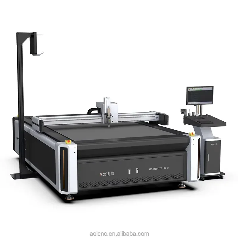 Digital Automatic EVA Rubber Sponge Foam Sound Insulation Filling Material CNC Cutting Machine with Oscillating Knife Tool