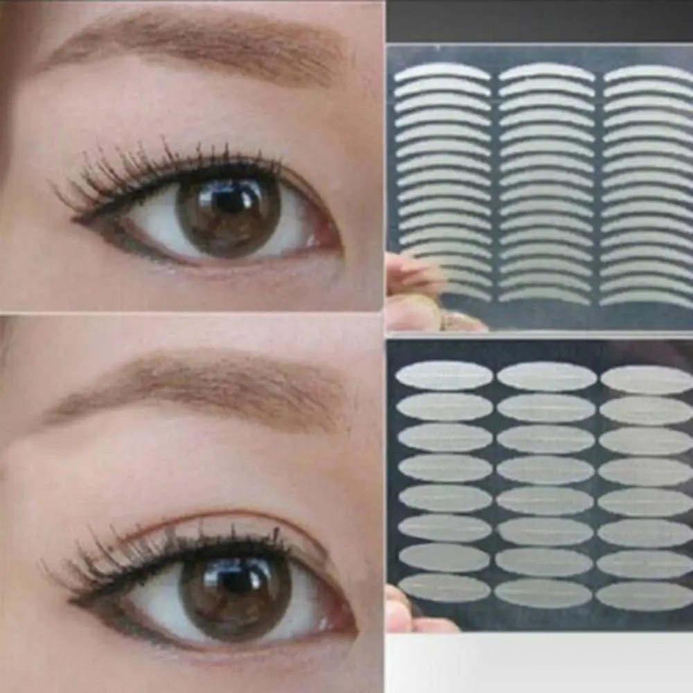 Makeup Tool 48Pcs Super-sticky Wide Narrow Double Eyelid Sticker Eye Tape Beauty Makeup Tool