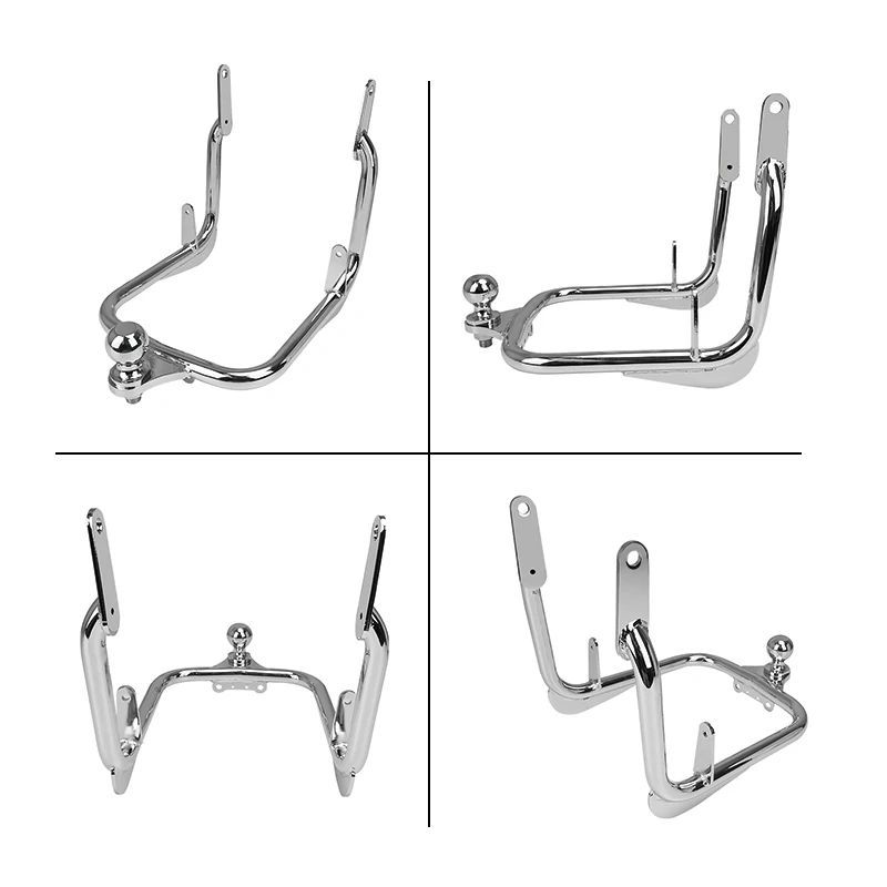Motorcycle Chrome Trailer Tow Hitch Receiver For Harley Touring Electra Road King CVO Street Glide Road Glide 2009-2023
