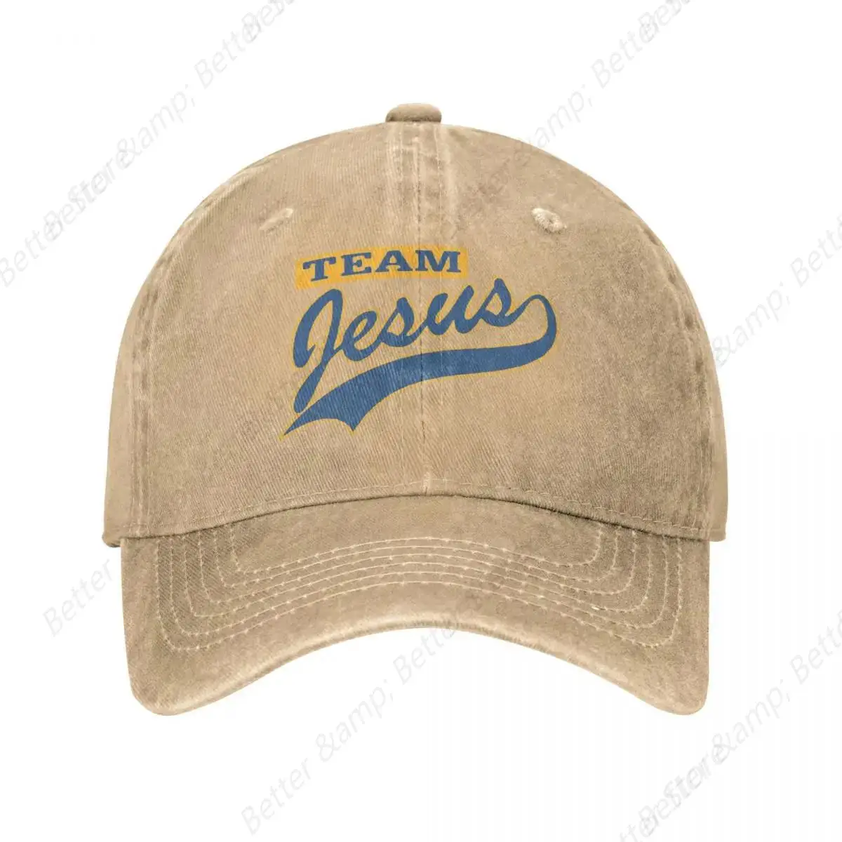 

2023 New Christian Team Jesus Denim Baseball Caps Snapback Sun Hat Women Men Cap Hats Summer Hip Hop Casquette