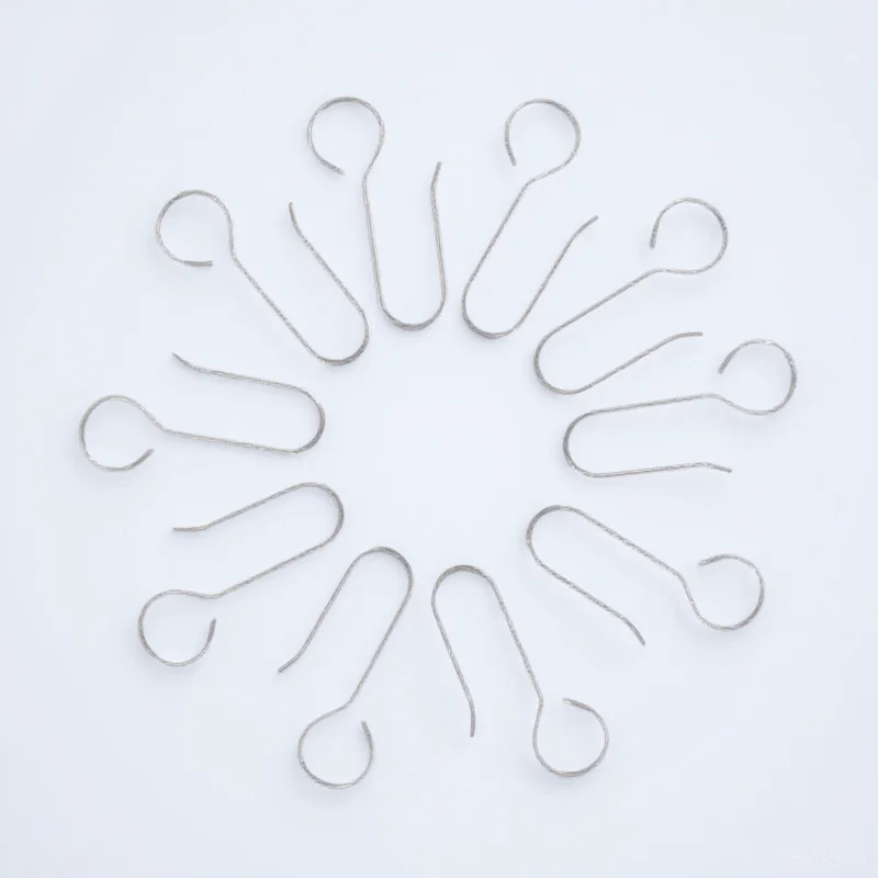 

120pcs Curtain Track Hooks Drape Wire Hook Replacement Steel Hooks For Ceiling Tracks Heavy Duty Bathroom Bedroom Decor Light