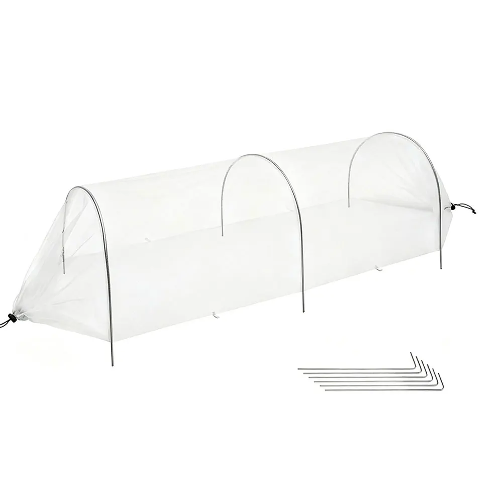 Breathable Garden Cover Plant Protection Raised Bed Cover 4ft*17.7inches Garden Plant Cover Fine Polyester Mesh