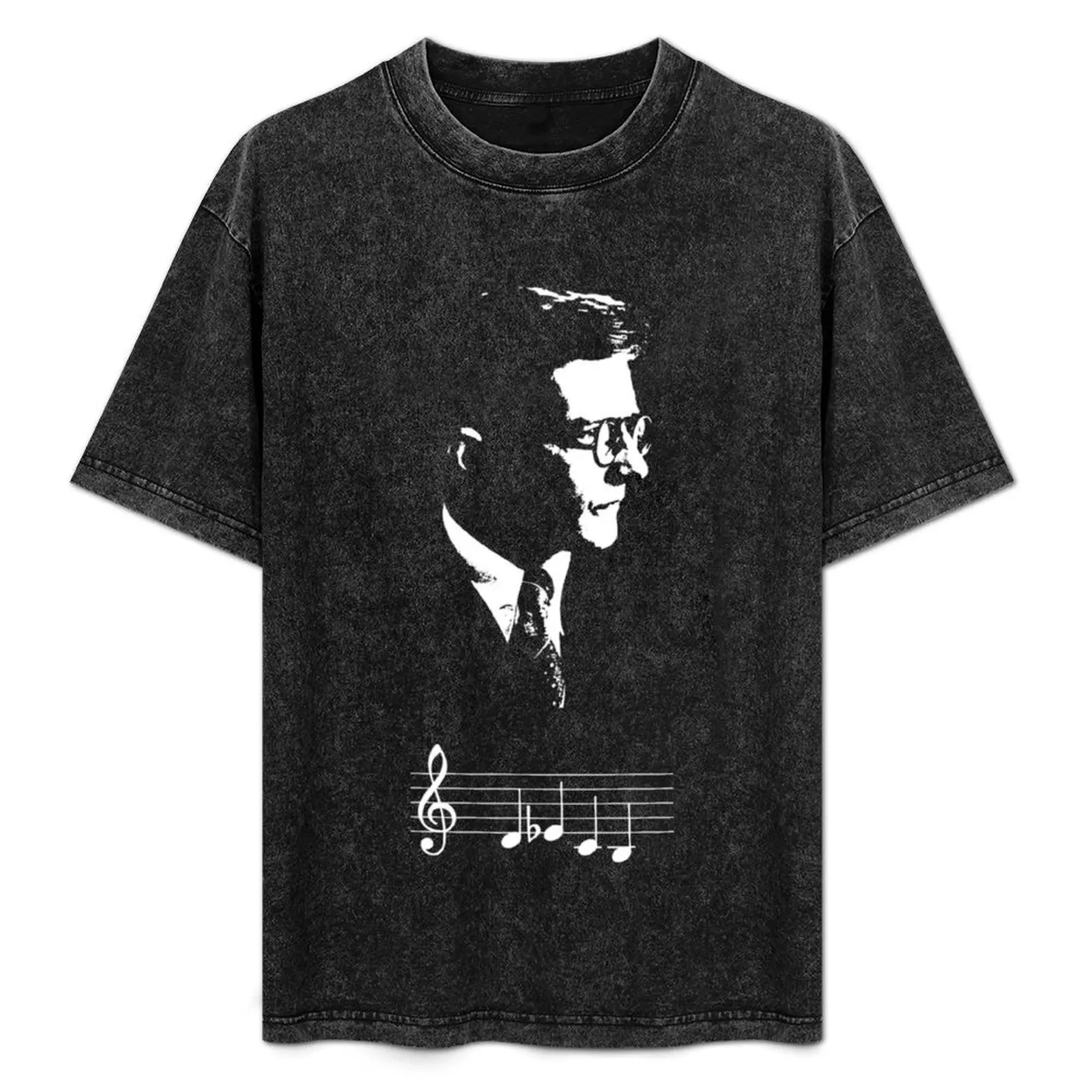 Dmitri Shostakovich DSCH motif musical notes Gift Halloween Day, Thanksgiving, Christmas Day T-Shirt