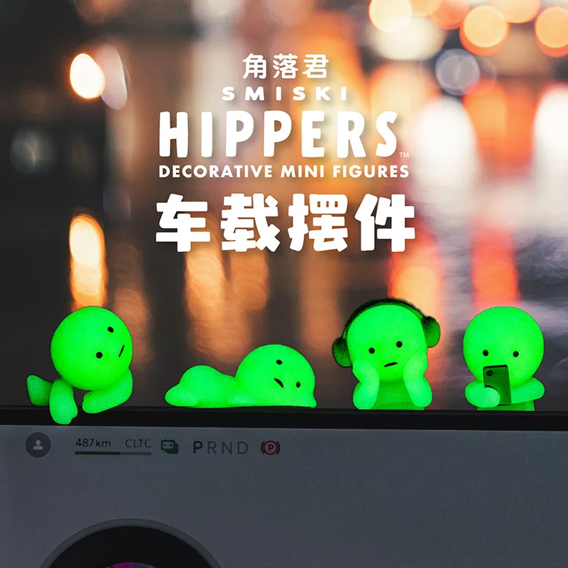 

Authentic Smiski Corner King Glowing Night Elf Car Decoration Cute Display Toy Gift Poppinangelseriescollectibletrendy Blind Box