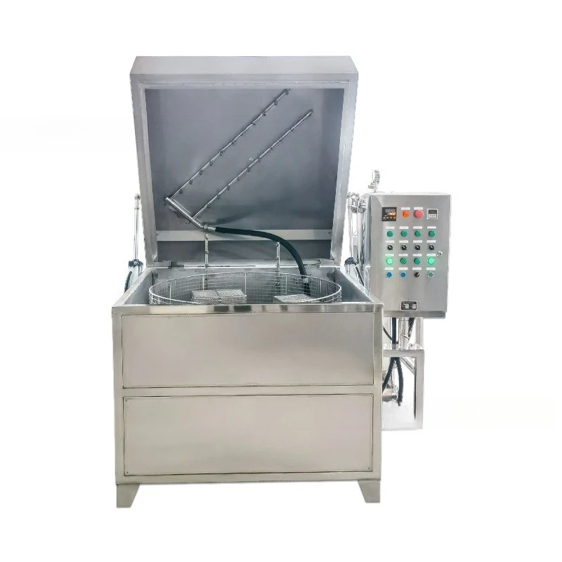 Hardware parts, auto parts, aluminum alloy, rotary basket cleaning equipment