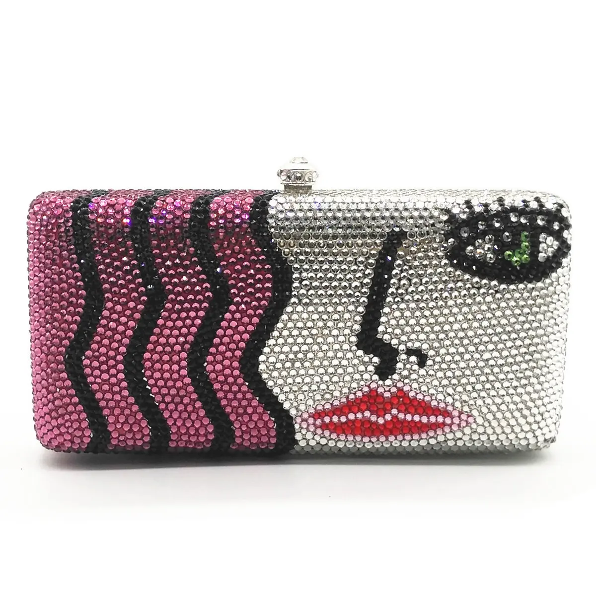 Rhinestone Dinner Bag Diamond Crystal Clutch Brand Gift Clutch Modern Girl Clutch Bag Woman Handbag Vestido De Noche Fiesta Lujo