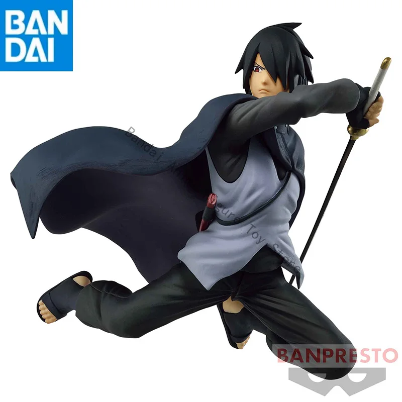 Figur model PVC Uchiha Sasuke BORUTO NARUTO NEXT GENERATIONS VIBRATION STARS asli BANDAI NAMCO BANPRESTO