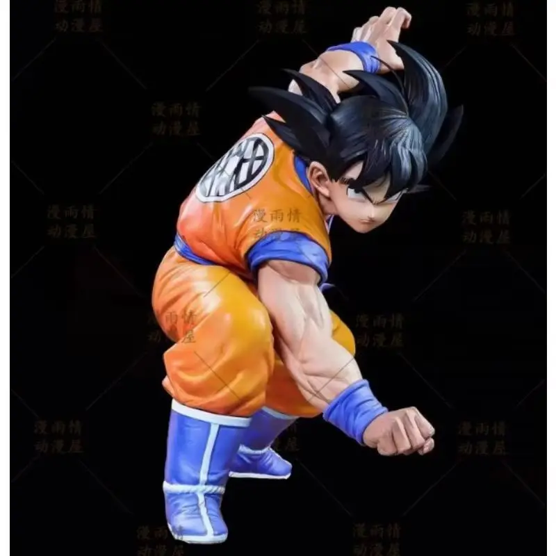 Dragon Ball Son Goku Actionfigur im Maßstab 1:8, PVC-Sammelspielzeugpuppe für Kinder, Schreibtischdekoration, Geschenk, Anime-Roboter