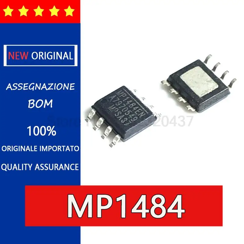 5PCS original MP1484 MP1484EN 4.75V-23V 3A New original patch SOP - 8 switching voltage stabilizer MP1584EN LCD power supply