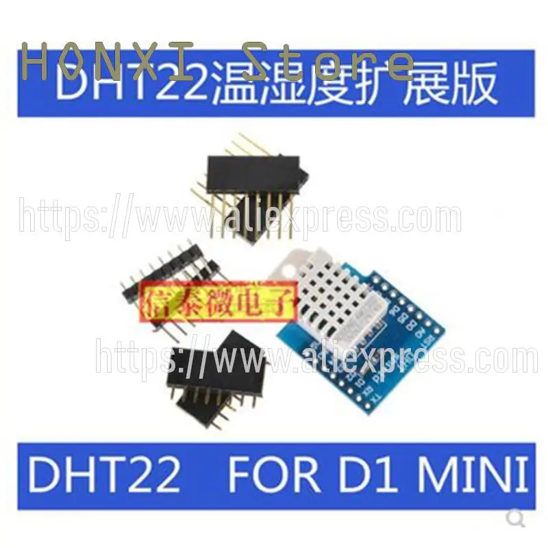 Protectores DHT Pro para D1 mini DHT22, 1 piezas, sensor digital de temperatura y humedad, bus único