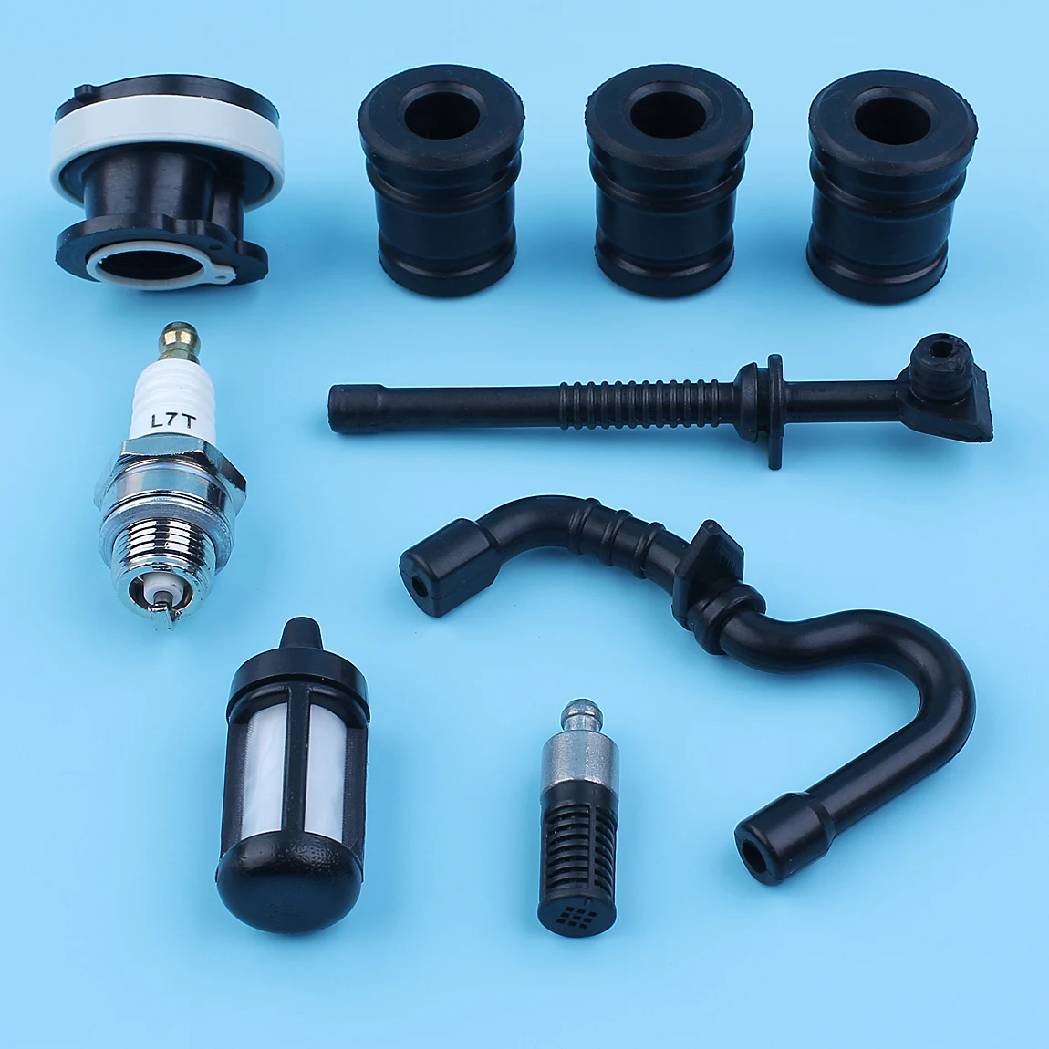 Imagem -05 - Buffer Coletor de Admissão Combustível Filtro Óleo Mangueira Linha Kit para Stihl 018 Ms180 017 Ms170 ms 180 170 Motosserra Vela Vela Vela Vela Vela Vela Vela av