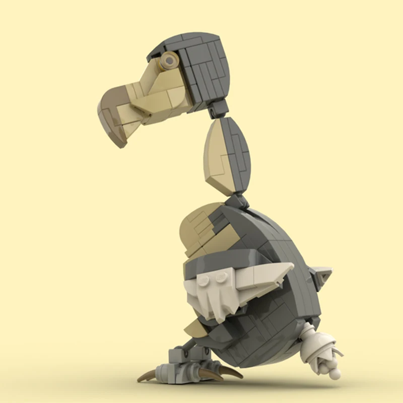 167PCS MOC Dodo Bird Building Blocks Extinct Animal Model Paleontology Collection DIY Model Building Blocks Birthday Toys Gift