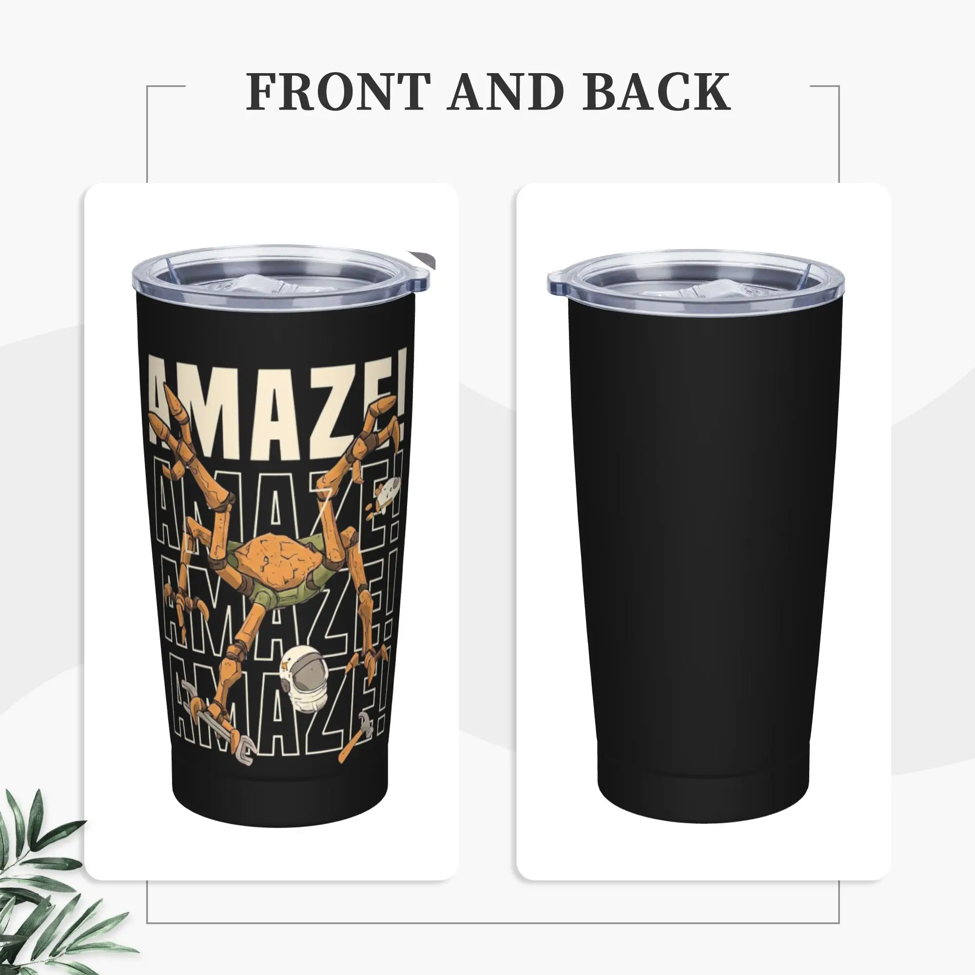 Stainless Steel Tumbler CoRocky Amaze Project Hail Mary Book Thermal Cups  Keep Heat Cold and Hot Car Mugs Travel Water Bottle