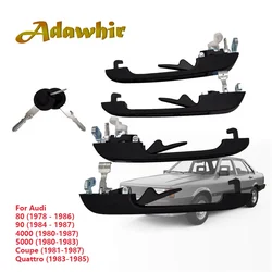 Door Handle Outer for AUDI 80 100 Coupe/Quattro Quattro/Sport URQUATTRO  813837205C  813837206C 813839205  813839206