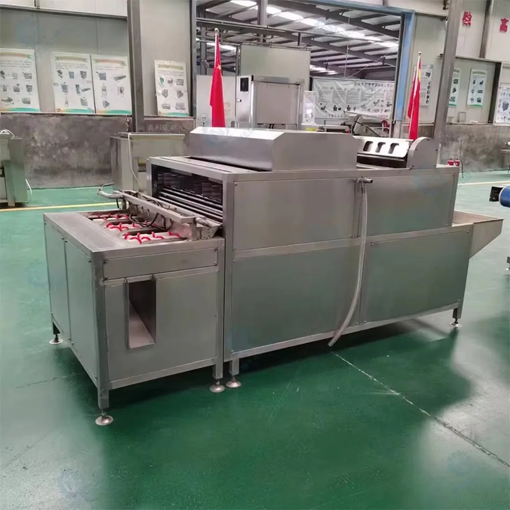 Commercial Egg Peeling Machine for Hard Boiled Eggs Reliable Egg Sheller for Food Processing and Peeled Egg Making