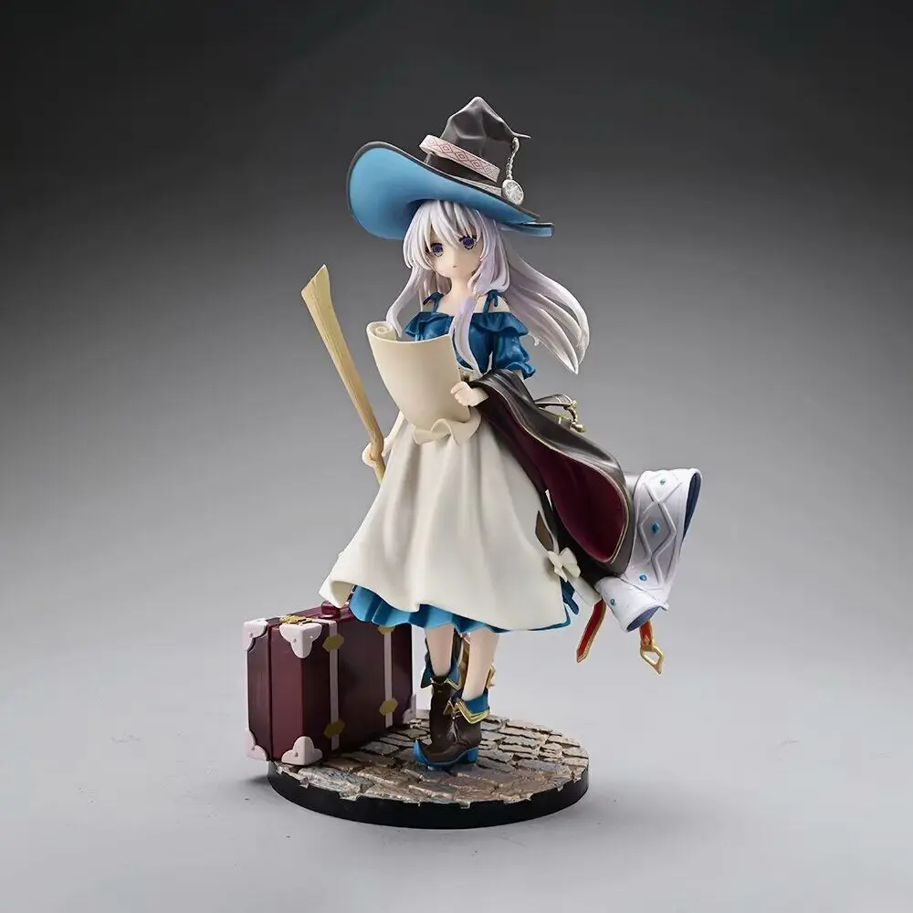 

Anime Wandering Witch: The Journey of Elaina Elaina Statue model.PVC material.Desktop decoration GK Collection handmade model