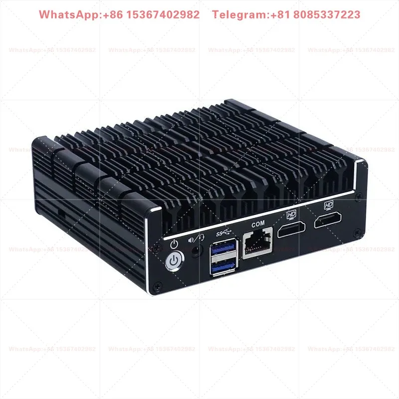 NUC Dual Core J3060 Mini Host Gigabit Dual Network Port Micro Industrial Control Computer Home Office Desktop PC Parts