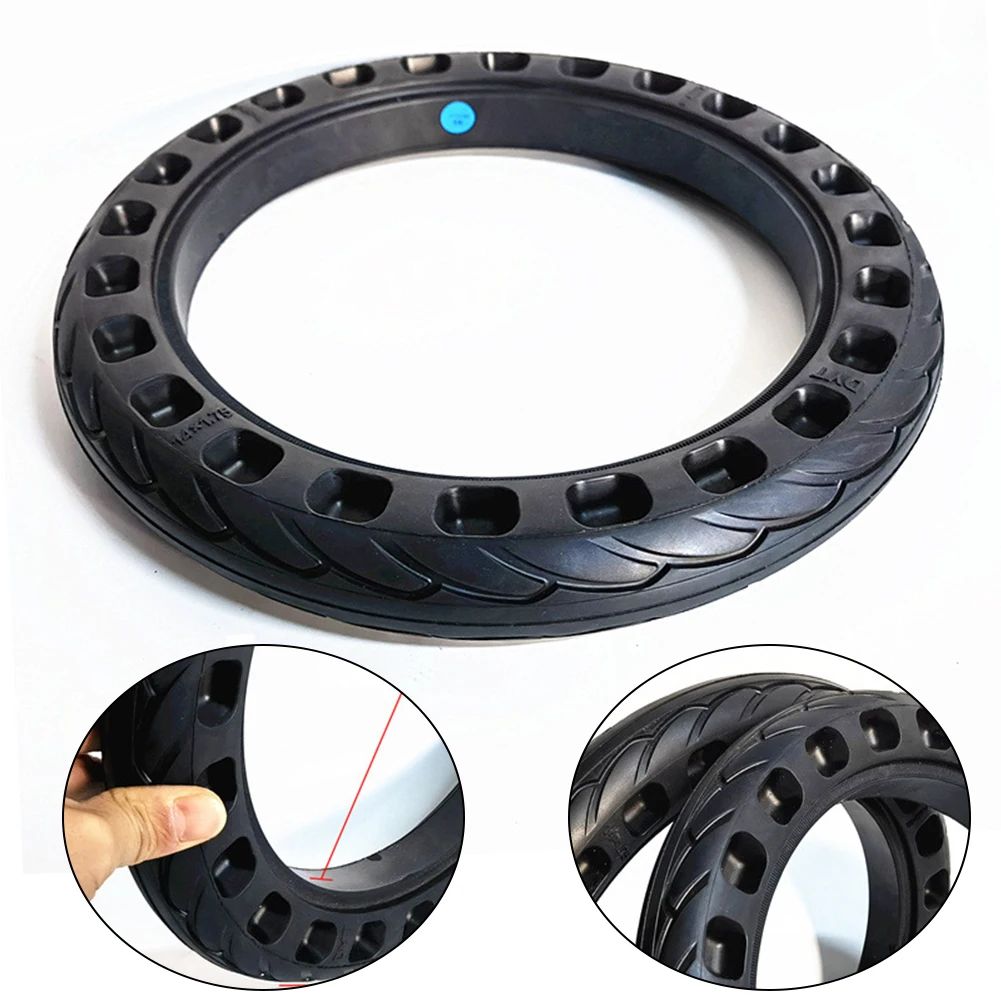 1pcs E-bike Solid Tyre 14x1.75 Solid Tyre Explosion-proof 14 Inch Tire Anti-Puncture For Electric Bicycle High Elastic Accessory