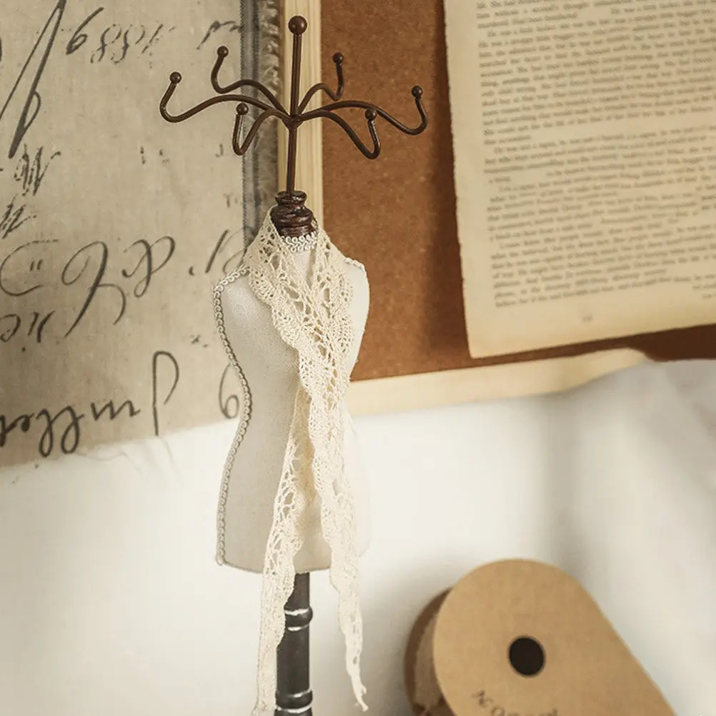 

Jewelry Display Stand Organizer for Necklaces Bracelets Earrings Ring Holder Rack Desktop Decor Bedroom Dresser Home Interior