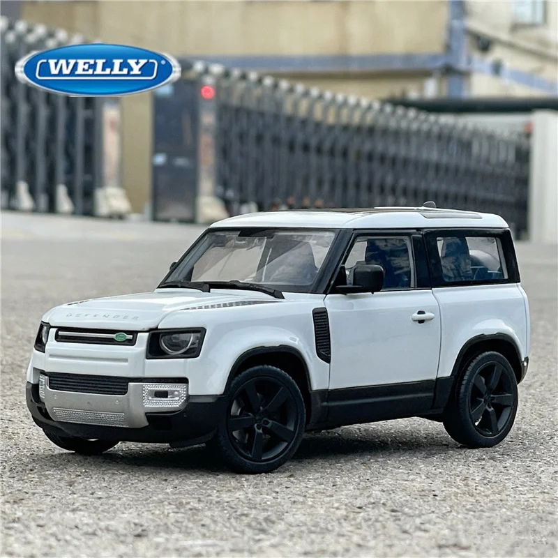 

Welly 1:26 2020 Land Rover Defender 90 Alloy Car Model Diecasts Metal Toy Off-road Vehicles Car Model Simulation Childrens Gifts
