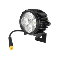 Front Headlight Lamp for Kukirin G2 Pro/Kugoo G2 Pro /Max G2 Master Handlebar HeadLight Front LED Light Replacement Accessories