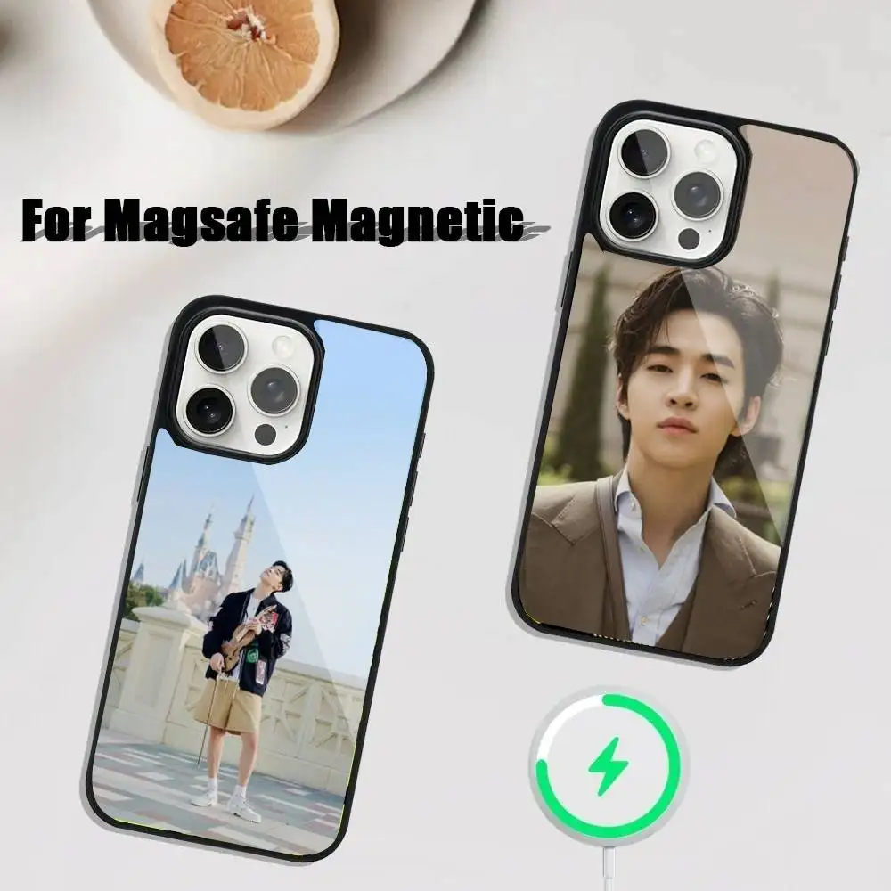 

H-Henry L-Lau singer Phone Case For iPhone 16,15,14,13,12,11,Plus,Pro,Max Mini Magsafe Magnetic Wireless Charging