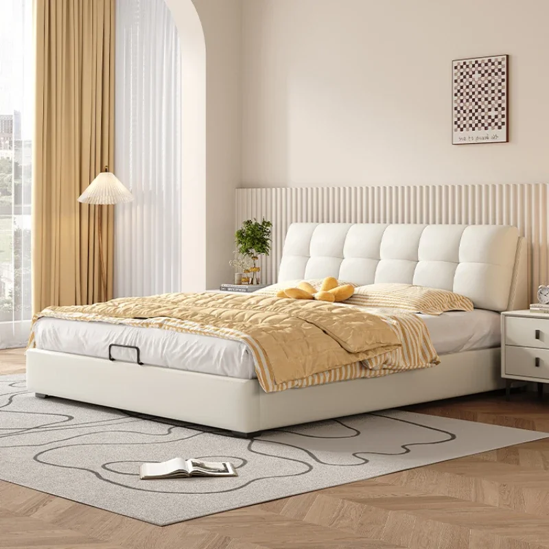 

Multifuncion Bedroom Furniture Modern Storage Bed For Kids Lounge Raised Garden Upholstery Cama 2 Plazas Home Decoration