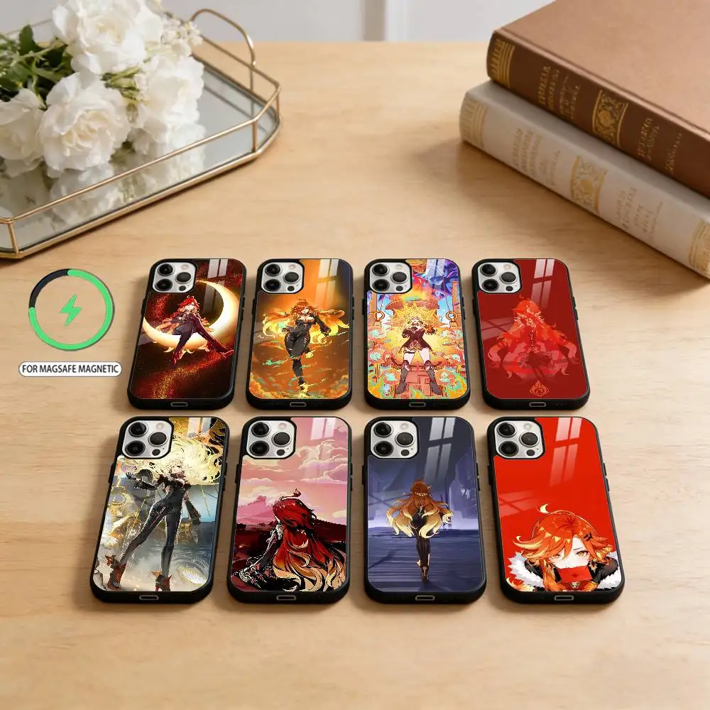 

COOL Marveka Genshin Impact Phone Case For iPhone17,16,15,14,13,12,11 Plus,Pro Max Magnetic For Magsafe Wireless Charging
