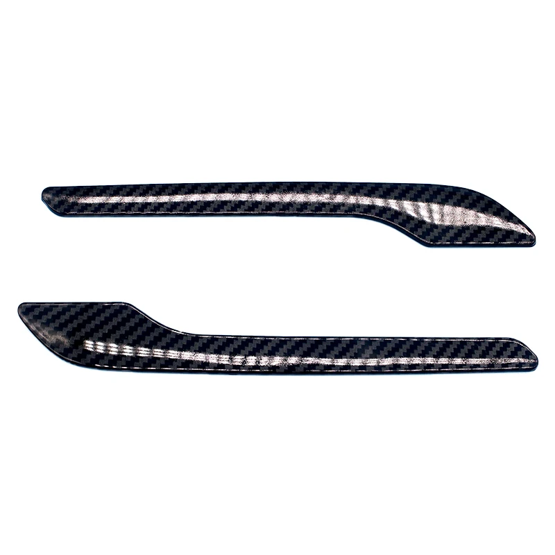 4pcs Car Door Handle Sticker For Tesla Model 3 Y 2017 - 2022 Door Wrap Cover Paste Model3 Model Y Accessories Carbon Fiber ABS