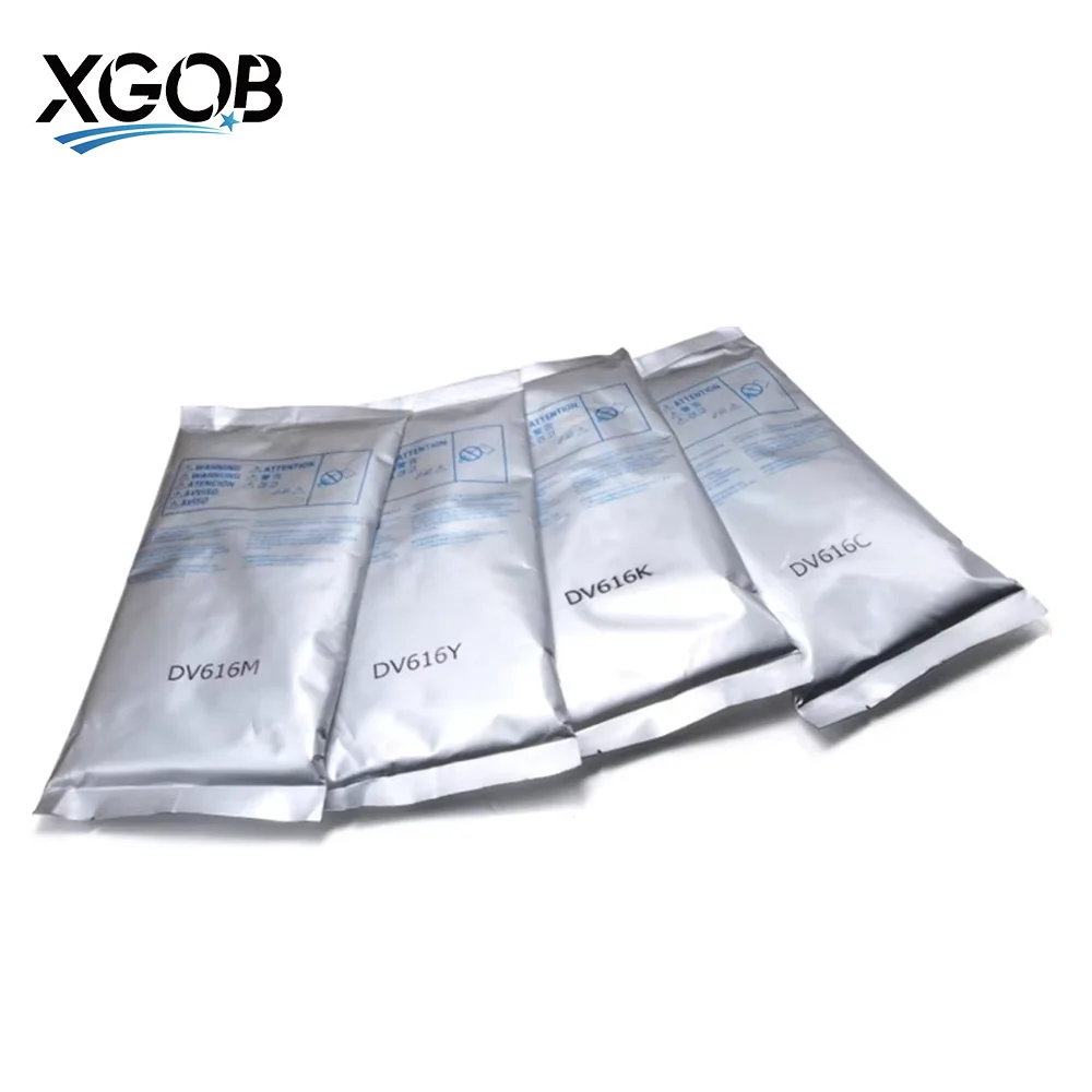 1 Tas/1100G DV616 Bubuk Pengembang untuk Konica Minolta C1085 C1100 C6085 C6100 Pembawa Besi Jepang Impor Kualitas Tinggi
