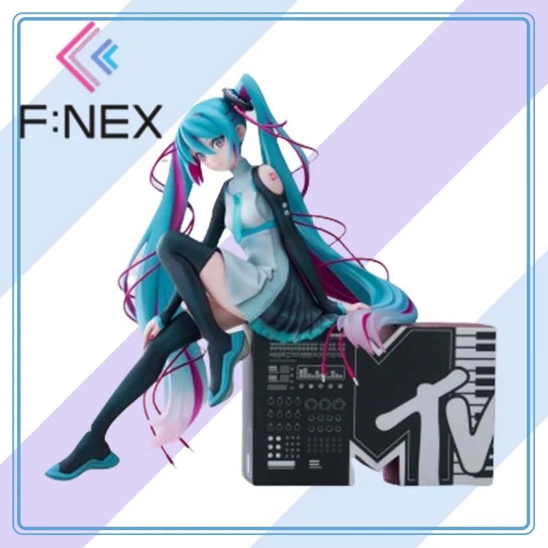 

【100%original】F:NEX in Stock Vocaloid - Hatsune Miku - F:Nex MTV X Hatsune Miku - 1/7 Anime Action Figures Model Collectio Toy