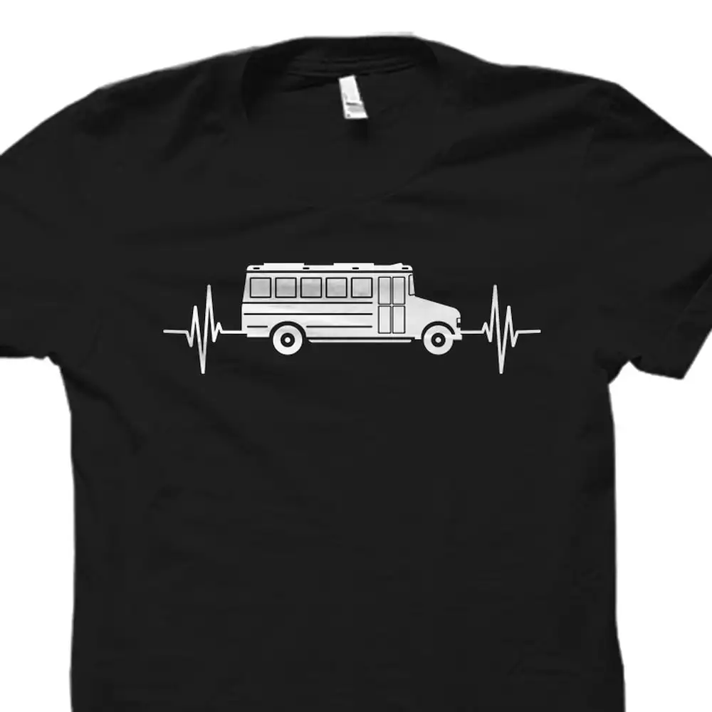 School Bus T Shirt Driver For Yellow Os3338