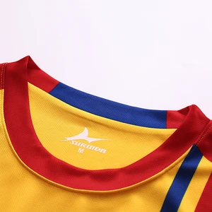 قميص كرة قدم رجالي بأكمام قصيرة ، ملابس كرة قدم ، فريق ونادي ، تجفيف سريع ، للبالغين ، رومانيا ، نمط جديد أفضل 9 فرق لكرة القدم مبيعات جيرسي - رقم 10