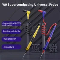 Lanrui W9 Multimeter Test Cable Ultra Thin Multimeter Test Leads Replaceable Pen Tip Universal To Pointer/Digital Multimeter