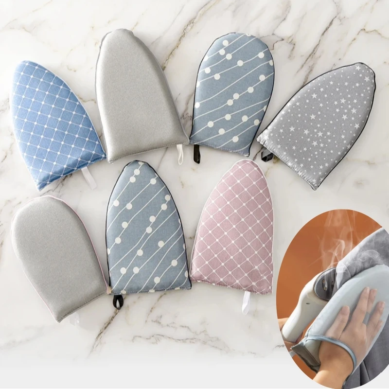 Tabla de planchar de mano Universal, plancha de vapor, esponja de aislamiento térmico para el hogar, pequeño, Plegable, portátil, estante de mesa