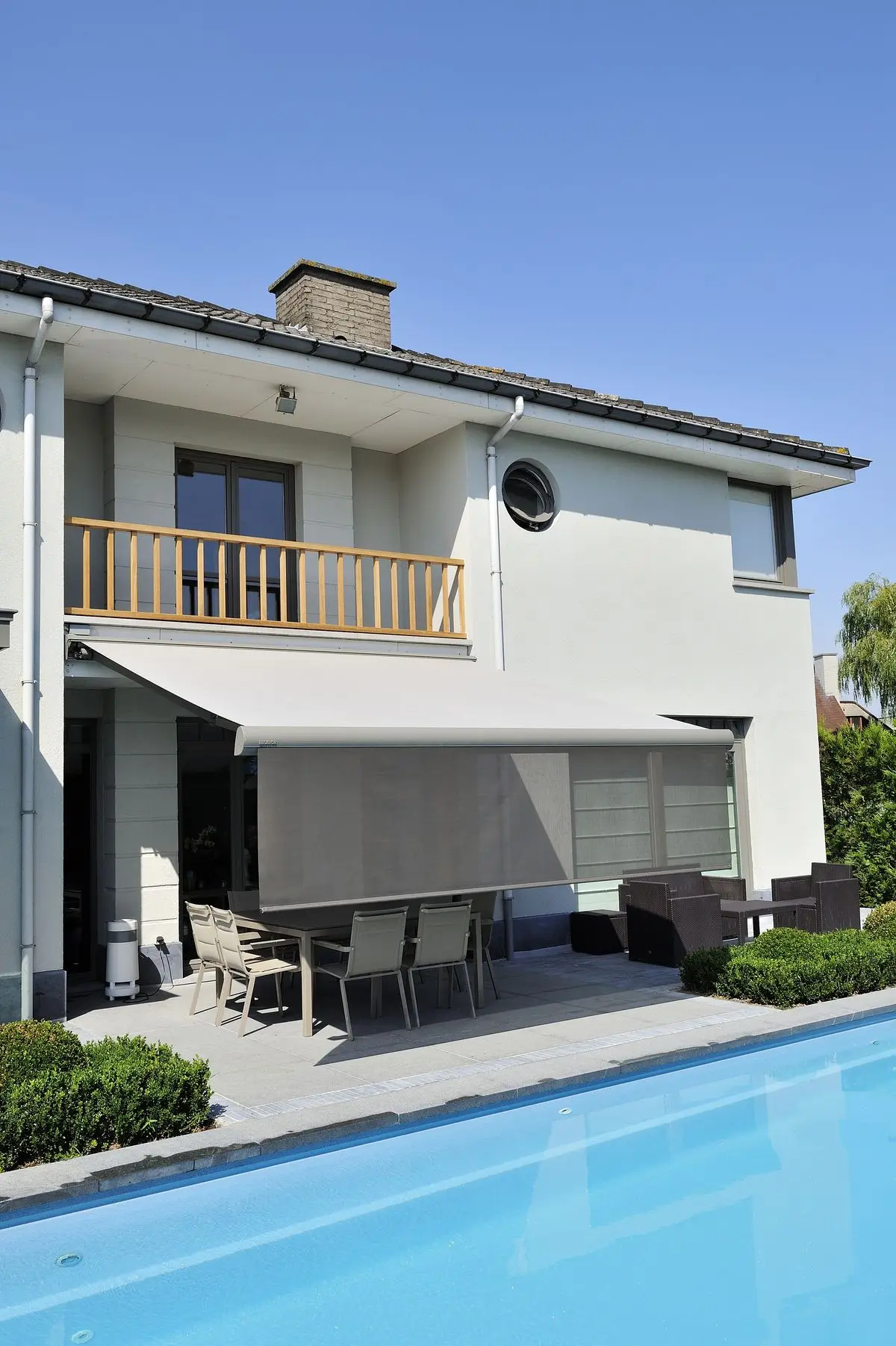 

New Design High Quality Wall Mounted Awnings Garden Sun Shade Modern Aluminium Closed Roof Canopy PC Polycarbonate Roof Awnings