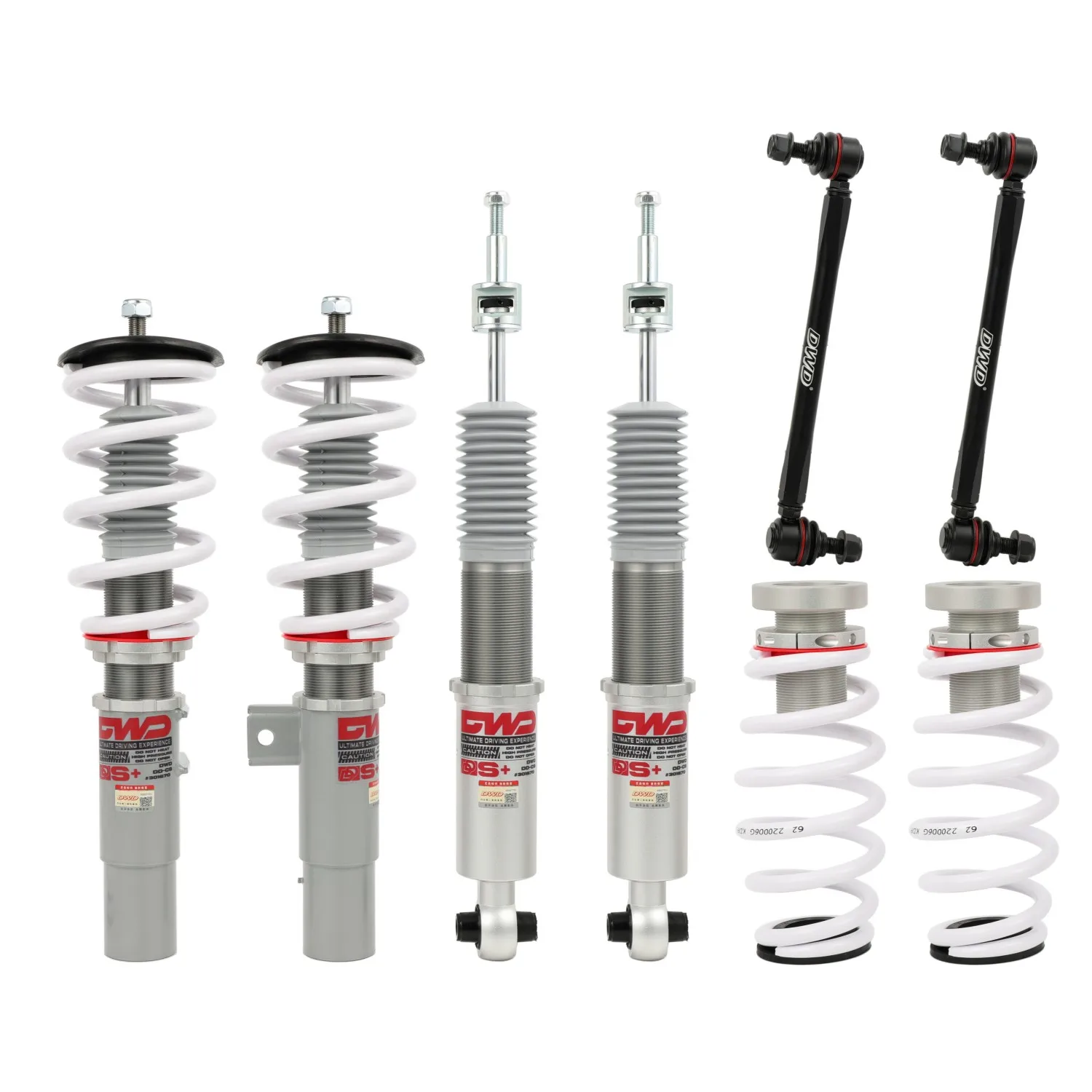 DWD VWG051 for VW Alltrack 2016+ 32 Steps Adjustable Mono-tube Coilover Shock Absorber Car Suspensionpers Accessories