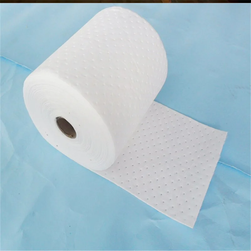 40 سنتيمتر * 50 م * 5 مللي متر تسرب النفط لفة ماصة فقط