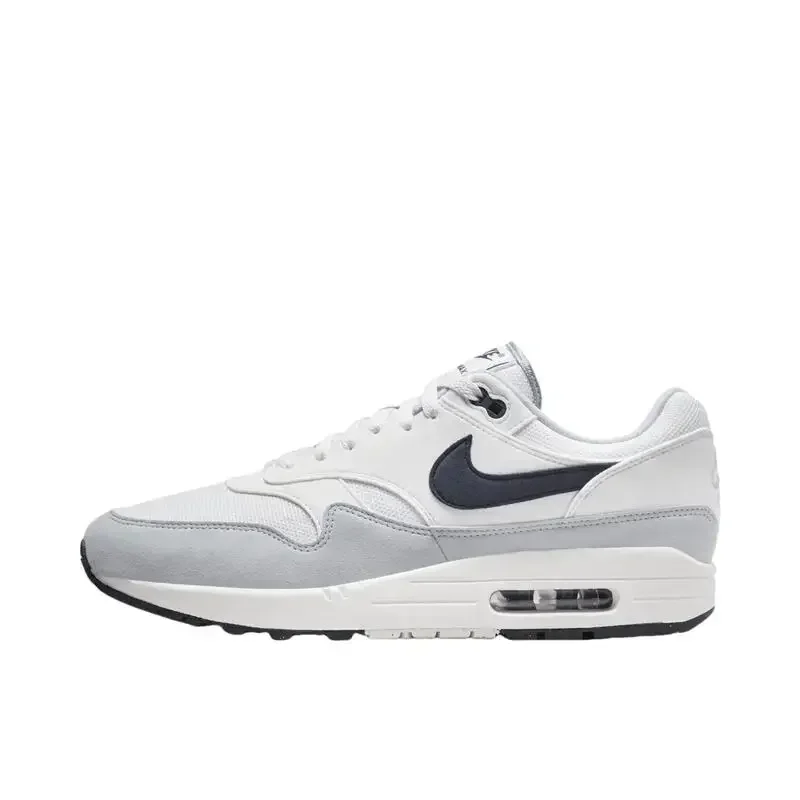 حذاء الجري Nike Air Max 1 للرجال والنساء مريح ومتعدد الاستخدامات ومنخفض الارتفاع كاجوال مبطن بالهواء ومضاد للانزلاق