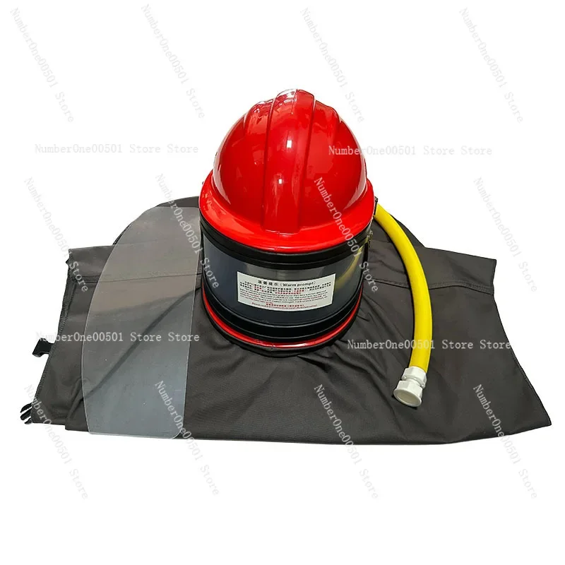 

Oxygen supply sandblasting helmet, sandblasting cap, HY-02 sandblasting protective clothing