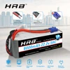 1/2pcs HRB 22.2v 6000mah 6S Lipo 배터리 50C RC 자동차 용 EC5 커넥터 포함 Arrma 몬스터 트럭 RC 헬리콥터 Fpv Drones RC 보트 4