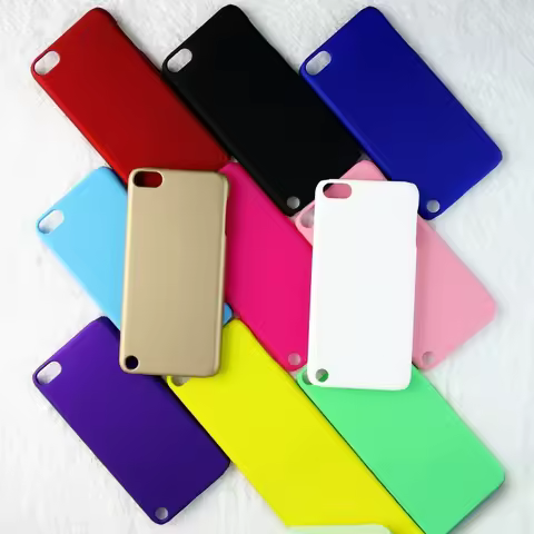 Soft TPU Protective Shell / Hard PC Skin Case Cover and Screen Protector Tempered Glass for Apple iPod Touch 7 7th 6 6th 5