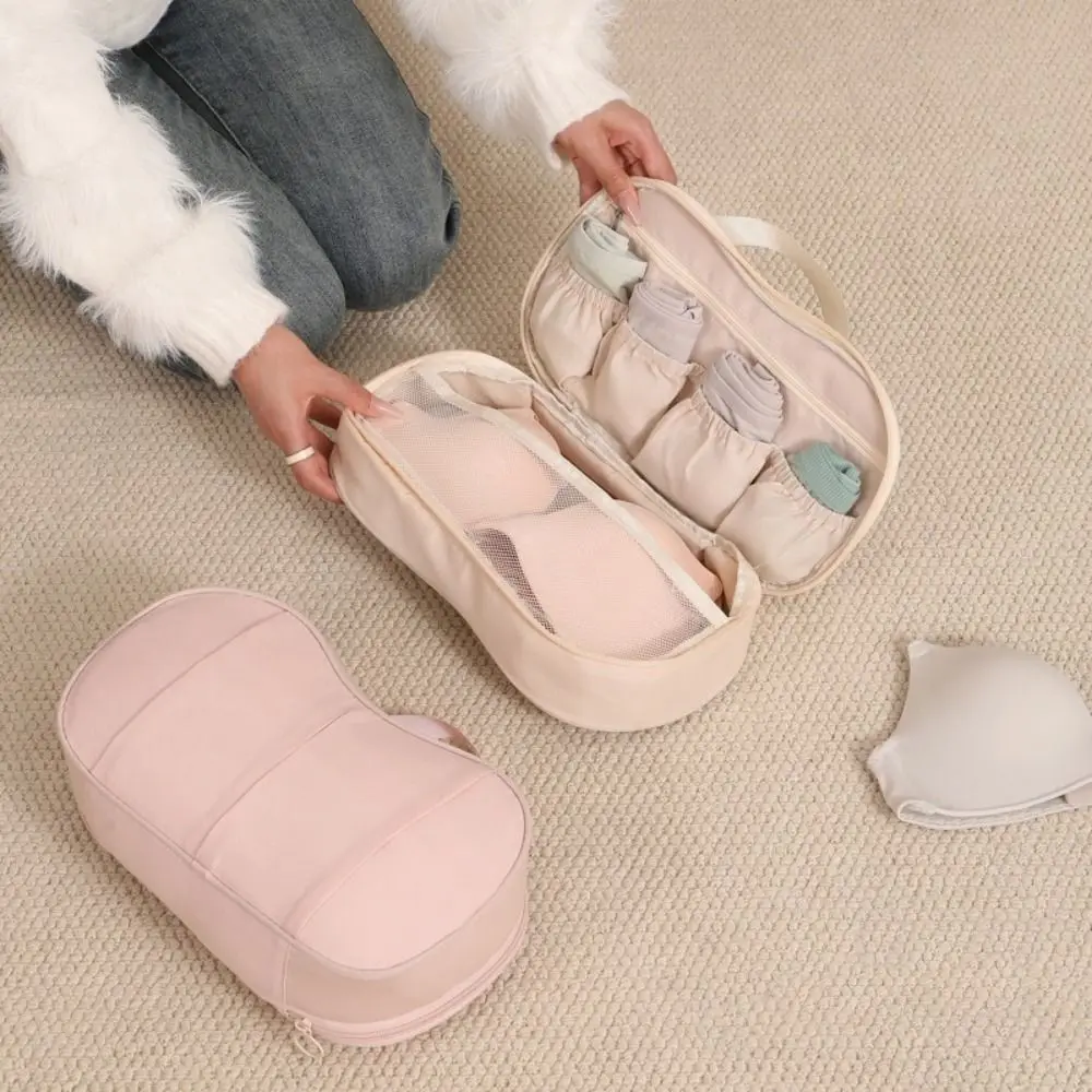 

Large Capacity Underwear Storage Bag Dustproof Lightweight Clothing Sorting Bag with Handle Waterproof Lingerie Organizer Women