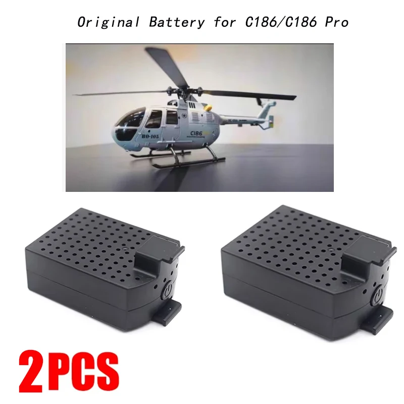 

RC ERA Original Battery for C186 PRO BO105 Scaled RC Helicopter Spare Parts Accessories 7.4V 350mAh Lipo Battery rc lipo battery