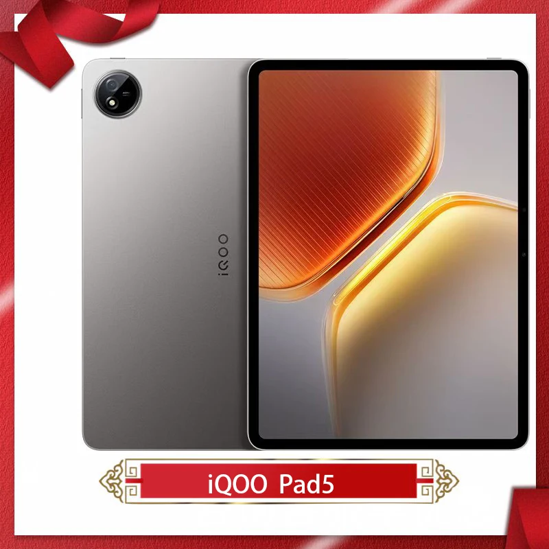 جديد وأصلي IQOO Pad 5 WIFI نسخة MTK الأبعاد 9300 + 12.1 بوصة LCD 144 هرتز 44 واط شاحن سريع 10000Mah 8MP كاميرا Type-C Pad5