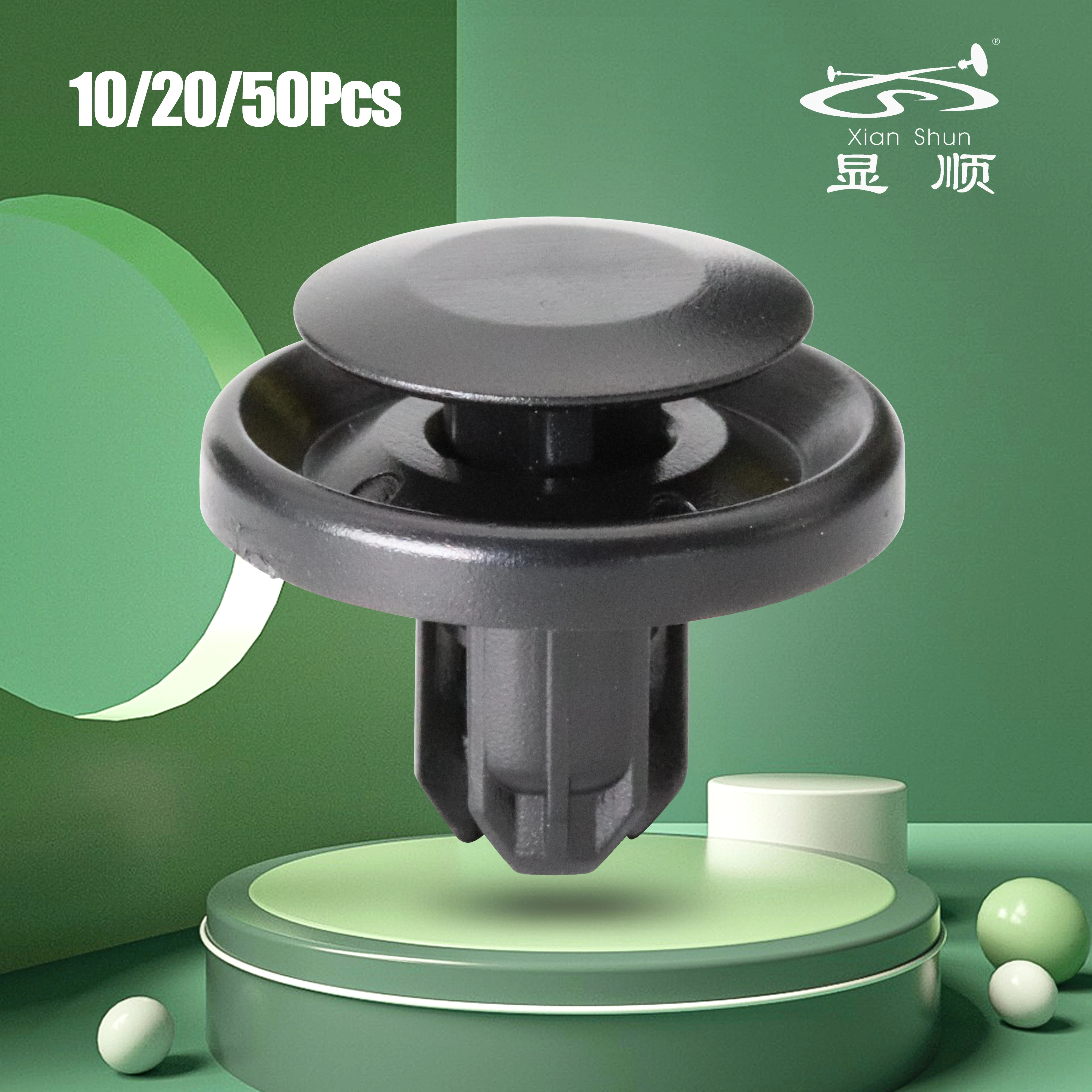 

10/20/50Pcs Black POM Wheelarch Interior Replacement Parts Car Fastening Clips Car Accessories For Subaru 909140068