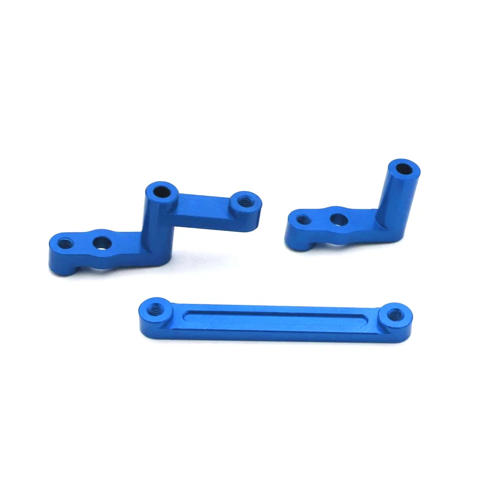 Practical Metal Steering Bellcrank Set for Haiboxing HBX 16889 16889A 16890 SG1601 SG1602 1/16 RC Car Upgrade Parts Accessories,