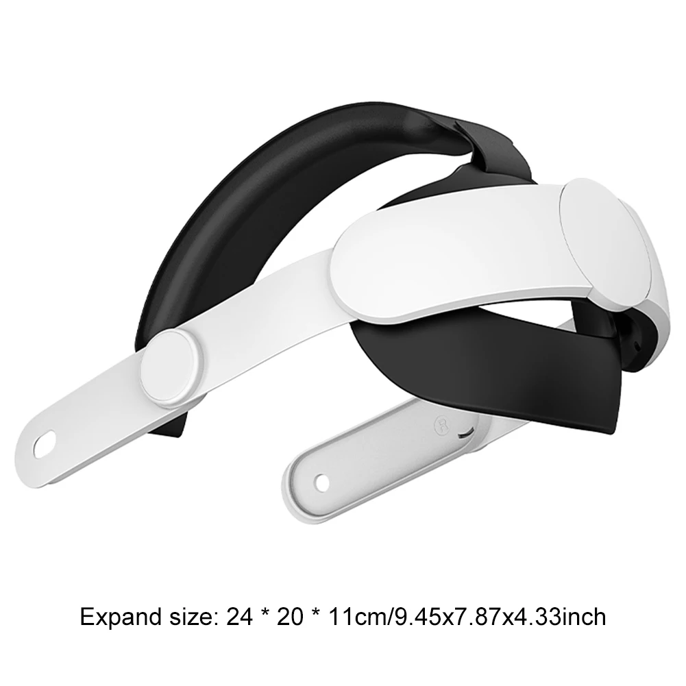 Cabeça ajustável Strap para VR Headset, VR Acessórios, Reduzir a Pressão Substituição, Elite Strap